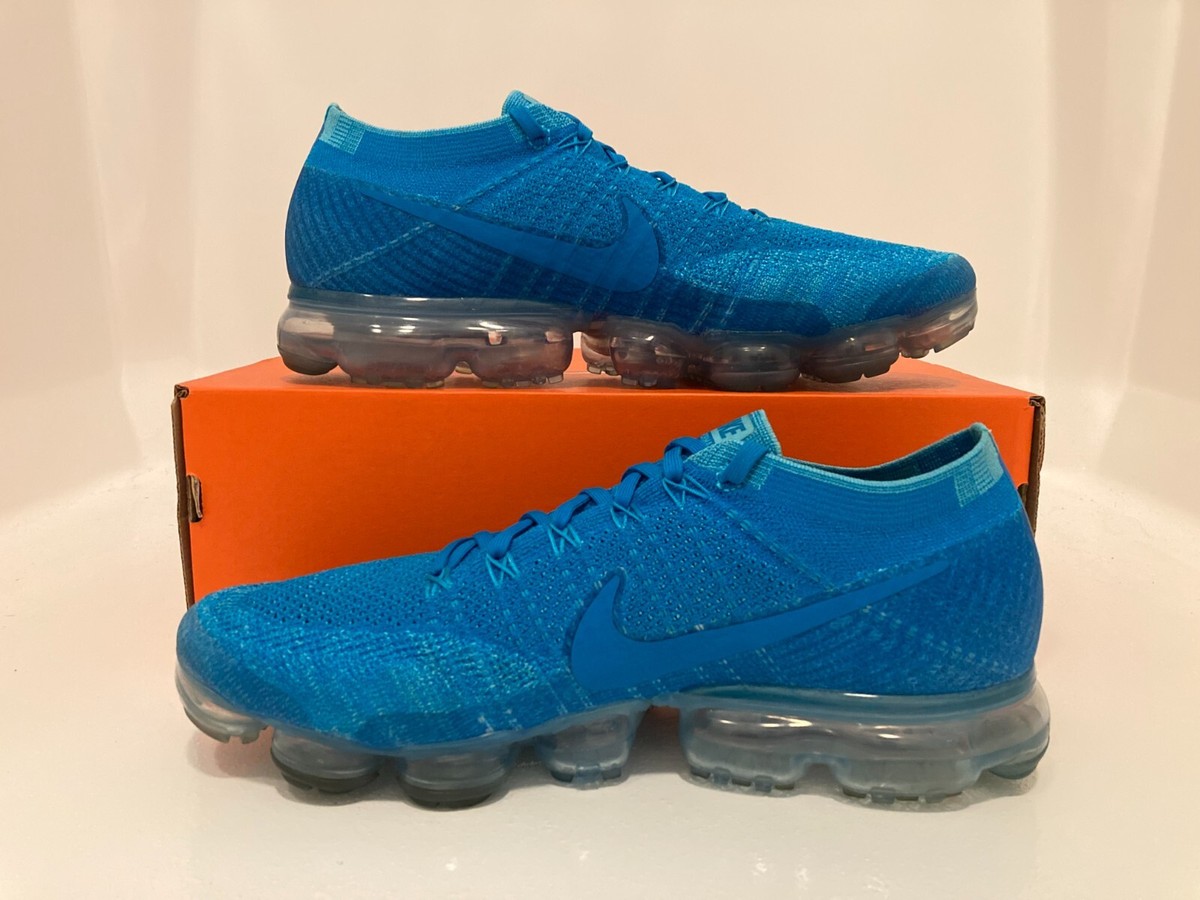Size 11 Men - RARE Nike Air VaporMax Flyknit 2017 Blue Orbit