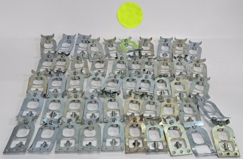 UNBRANDED TEARDROP PALLET RACK SAFETY CLIP STEEL *LOT OF 50*