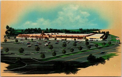 Postcard OH Manchester; Acme-Click Y-Mart Family Stores; Artist Rendering   R3