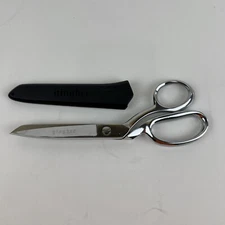 Vintage Gingher Knife Edge Dressmaker's Shears Scissors W/ Sheath