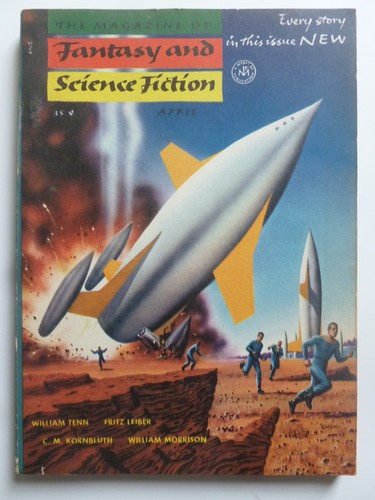 US Mag– MAGAZINE OF FANTASY AND SCIENCE FICTION Apr 1954 – Marion Zimmer Bradley - 第 1/9 張圖片