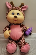  2014 CABBAGE PATCH CUTIE Safari Friends  doll cutest little GIRAFFE  10 " TALL