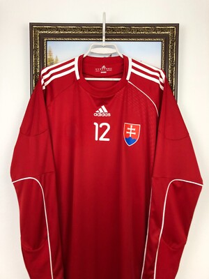 Slovakia 2009 Football Goalkeeper Shirt Soccer Adidas Jersey 12