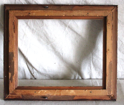 ANTIQUE FITS 8 X 10" PICTURE FRAME GOLD GILT AESTHETIC WOOD VICTORIAN FINE ART - Picture 7 of 20