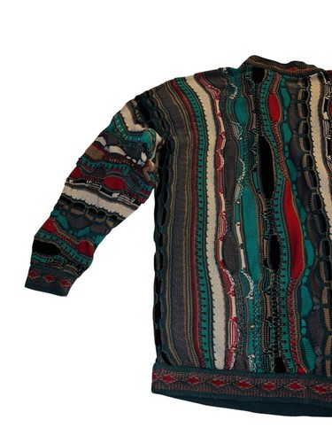 COOGI Australia Vintage 80s 90s RARE HIP HOP CREWNECK Sweater Biggie Size S - Picture 12 of 16