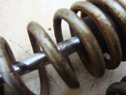 1978 78 79 77 HONDA CM185T CM200T? TWINSTAR REAR SUSPENSION SHOCKS - Bild 4 von 8