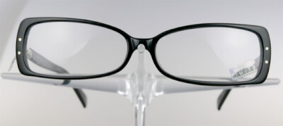 NO LIMITS 8116 Brille Brillengestell Schwarz Kunststoff Damen Händler NEU