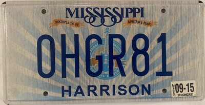Vanity ohGr 81 1981 FAN Licence plate Industrial Music Band Nivek Ogre Song IDM