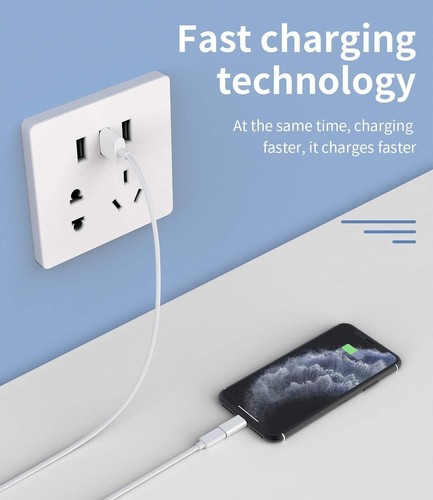 Adaptateur USB C vers iPhone léger - Pack de 3 pour compatibilité iPhone/iPad - Photo 9 sur 9