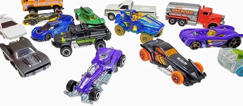 Hot Wheels Plastic Tire Designed Case With Lot Of 15 Pre-owned Multi-brand Cars - Bild 10 von 15