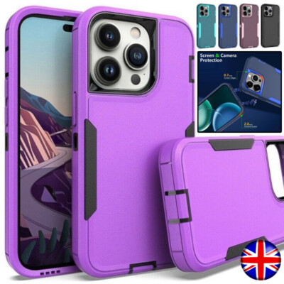 Custodia Per IPhone 16 15 14 13 12 11 Pro Max Plus XS Max XR 8 7 Plus 360 Cover Per Telefono Con Protezione Dello Schermo In Silicone Antiurto Completa - Foto 4