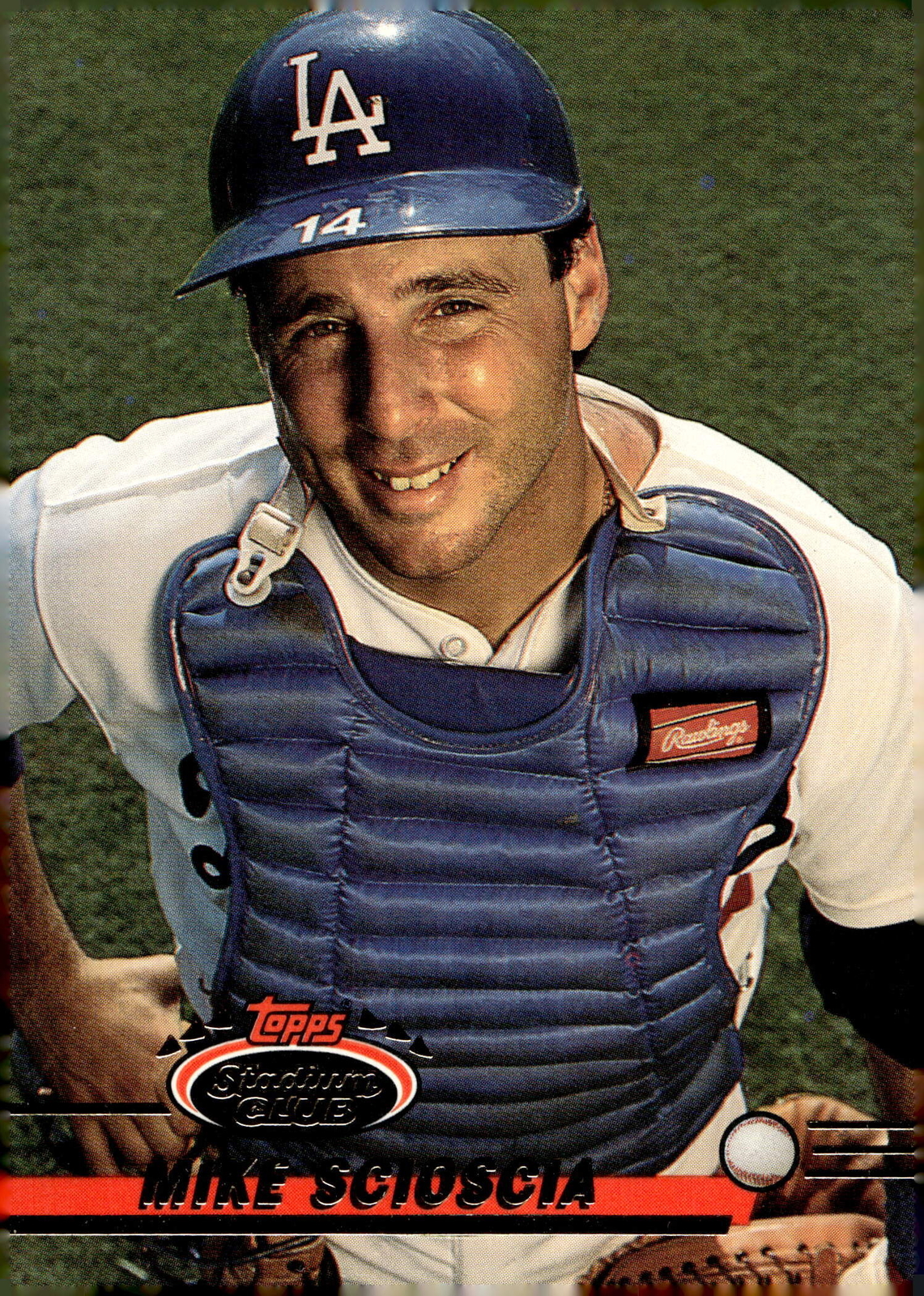 1993 Stadium Club #46 Mike Scioscia