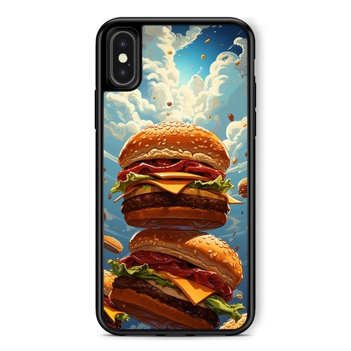 Chicken burger sandwich For Samsung A15 A16 S23 S24 S25 Ultra FE Flexible Covers - 第 2/25 張圖片