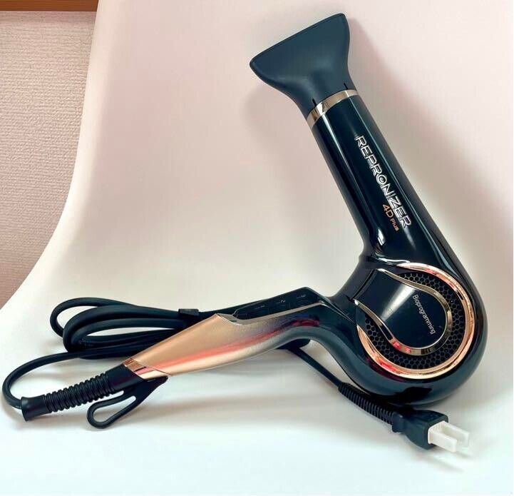 Bioprogramming Lumielina Repronizer 4D Plus REP4D-JP Hair Dryer Black Hair  Care①