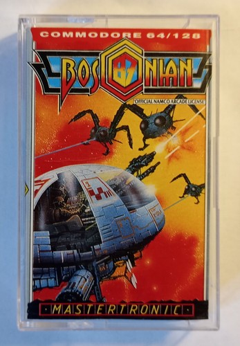 BOSCONIAN 87 - Mastertronic - Commodore 64 C64 C128 Tested See photos