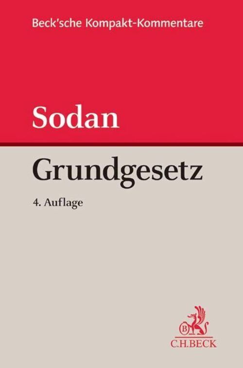 Thumbnail - Grundgesetz | Helge Sodan | Buch | Xxx | Deutsch | 2018 | Beck