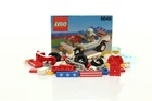 Lego Town Classic Race Set 6646 Screaming Patriot 100% complete + instr. 1991