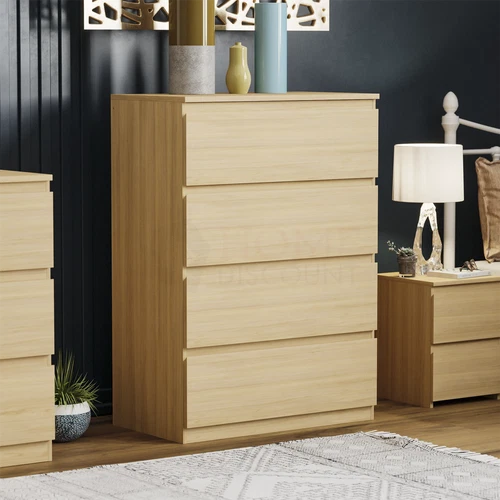 SALE Chest of Drawers 4 Drawer Bedroom Cabinet Modern Furniture Unit Pine