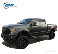 Extension w/ Trim Style Fender Flares Fits Ford F-250 F-350 SD 17-22 Paintable
