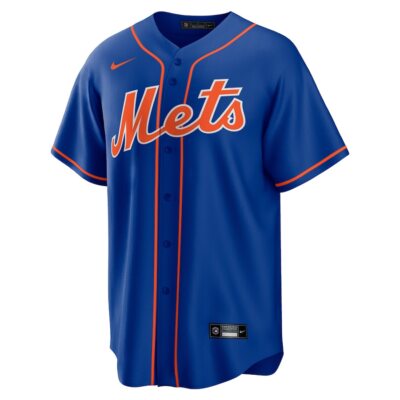 New York Mets Francisco Lindor #12 Nike Royal Alternate 2025