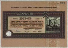 Niederrheinische Bergwerks AG 1959 D&uuml;sseldorf K&ouml;ln Halle Saale Krupp Ruhrkohle