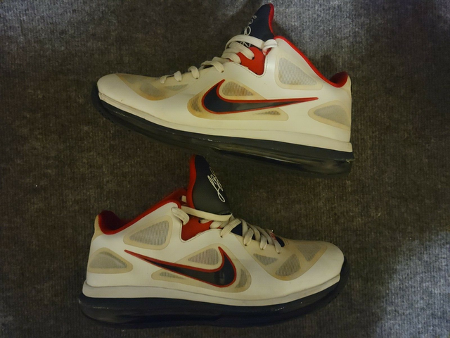 Size 10 - Nike LeBron 9 Low USA 2012 