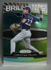 2020 Panini Prizm Brilliance Christian Yelich Baseball Card #B-6