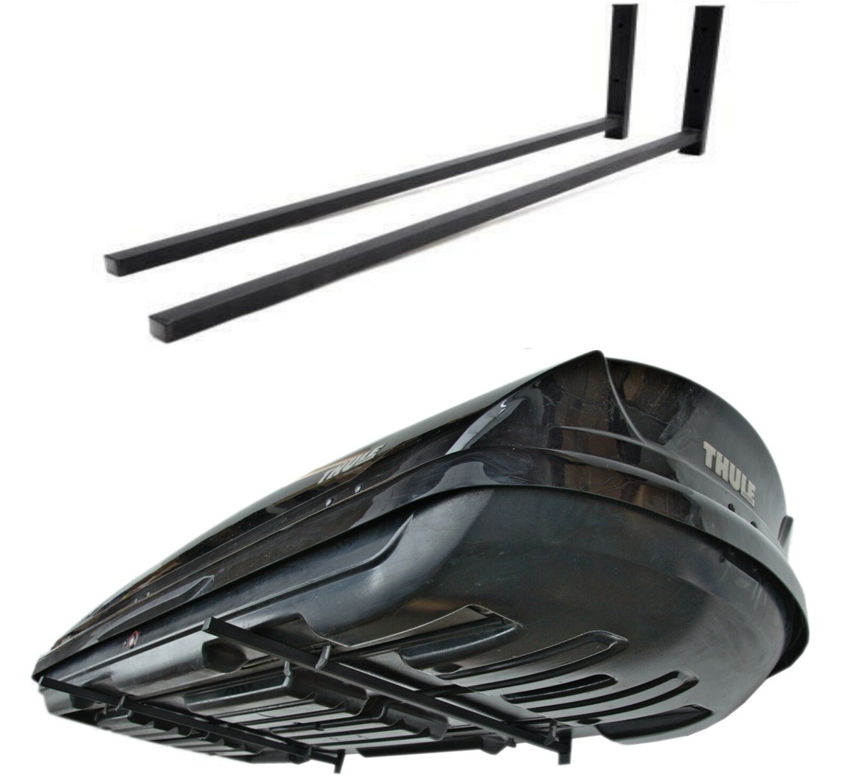 Roof Box 80 Wall Mount Roof Box Ski Box Surfboard Holder x 24 cm
