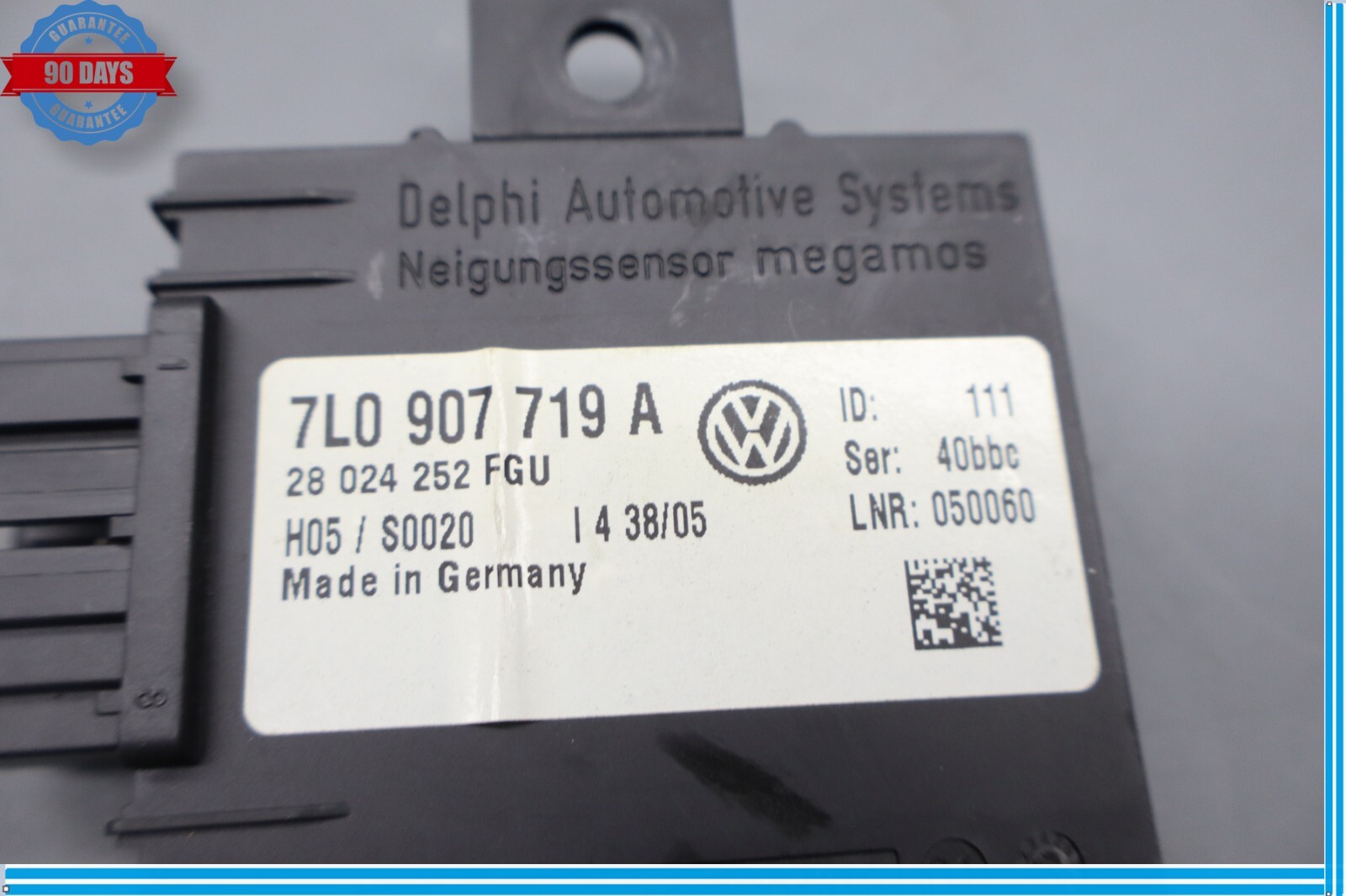 Bentley Continental Flying Spur 2003-2012 Anti-lift sensor