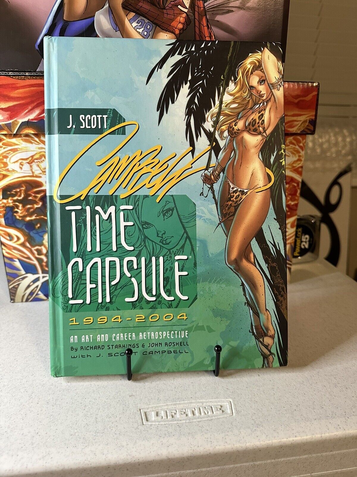 Time Capsule 1994-2004 By J. Scott Campbell Sketched By Jamie Tyndall His Book