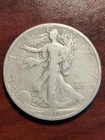 1919-S San Francisco Mint Silver Walking Liberty Half Rare FINE+