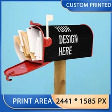Custom Mailbox Magnetic Cover Post Letterbox Protective Wrap Waterproof