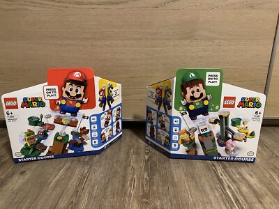 Lego Super Mario 71360 + 71387 Adventures Starter Course 2x Mario & Luigi OVP