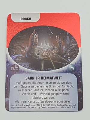 Star Quest Einzelkarte Draco bespielt Holo