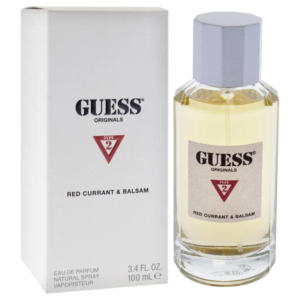 Guess Originals Tipo 2 Grosella Roja y Bálsamo para Unisex 3.4oz Eau De Parfum Spray Foto 3 de 4