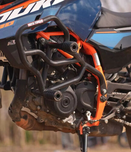 Fit For KTM "Engine Guard Crash Guard Pair, Black" Duke 250 390 GEN-3 - Bild 2 von 2