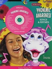 Spring Phonemic Awareness Songs & Rhymes - Paperback By Jordano, Kimberly - GOOD