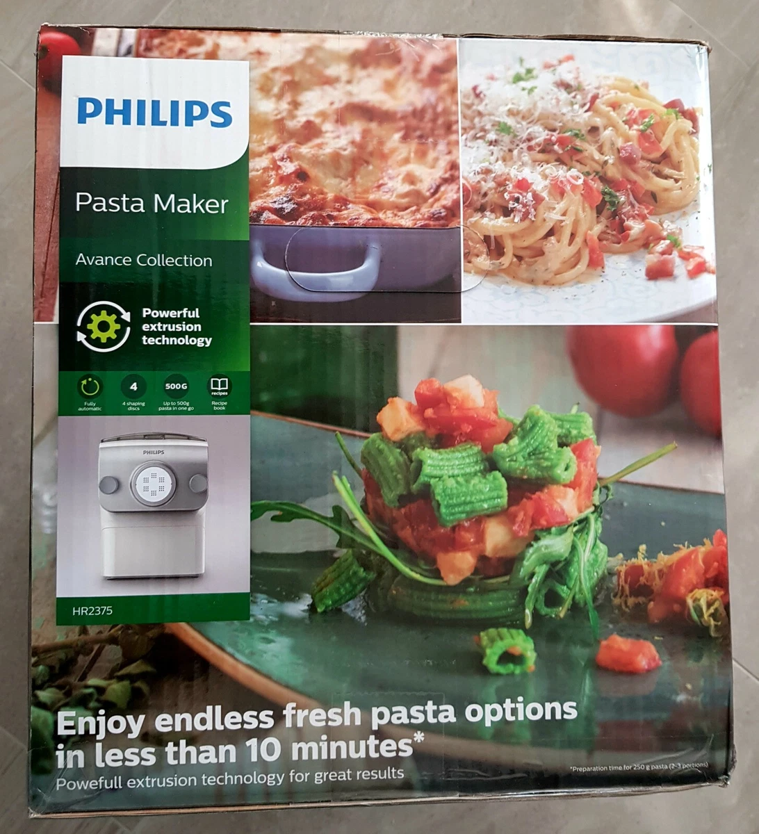 Fresh pasta is simple thanks to the Philips Pasta Maker