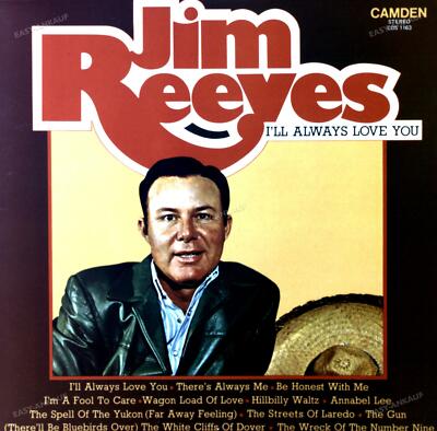 Jim Reeves - Ill Always Love You LP 1971 (VG+/VG+) '