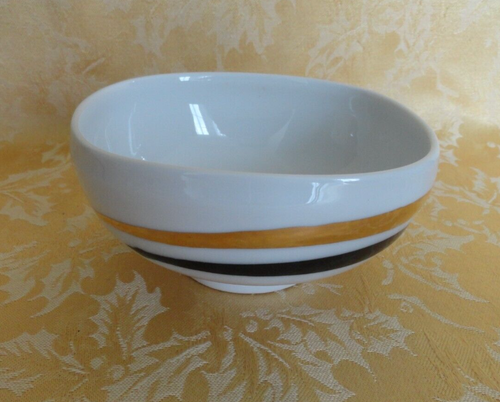 2 Pcs Royal Copenhagen Congratulations Vase No 50/5405 And Bowl No 50/51114 - Picture 11 of 16