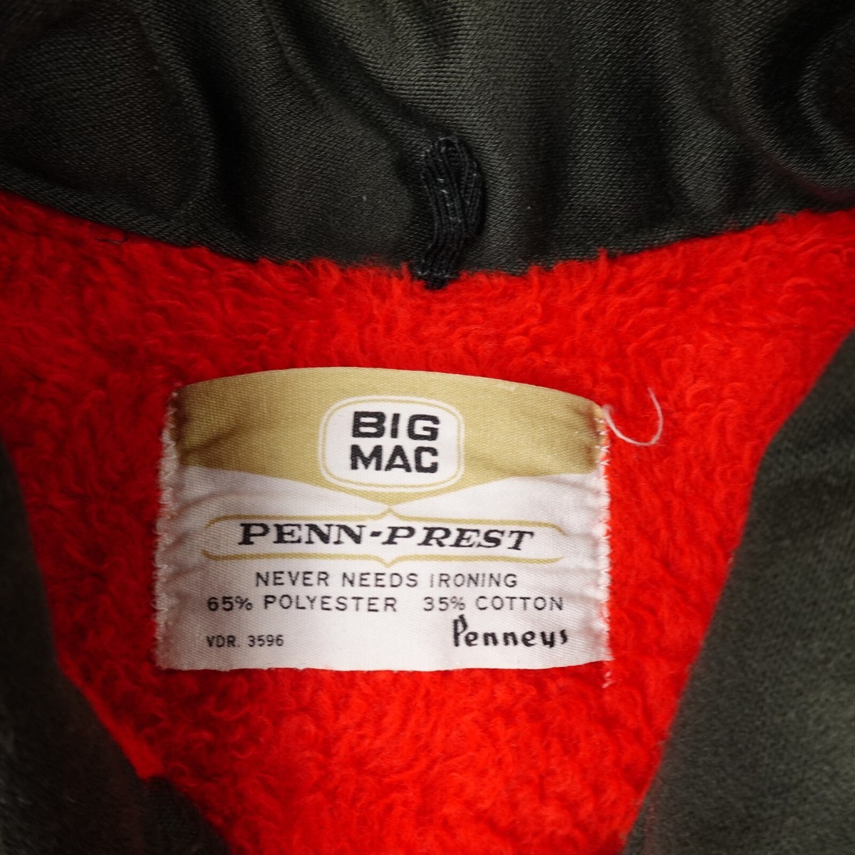 VTG Big Mac Jacket Mens XL Gray Lined Mechanic Work Penn VTG Big Mac Jacket Mens XL Gray Lined Mechanic Work Penn