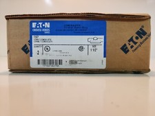 Eaton T57 Iron Alloy Form 7 Type T Conduit Body, 1 1/2" QTY 2 Per Box. New