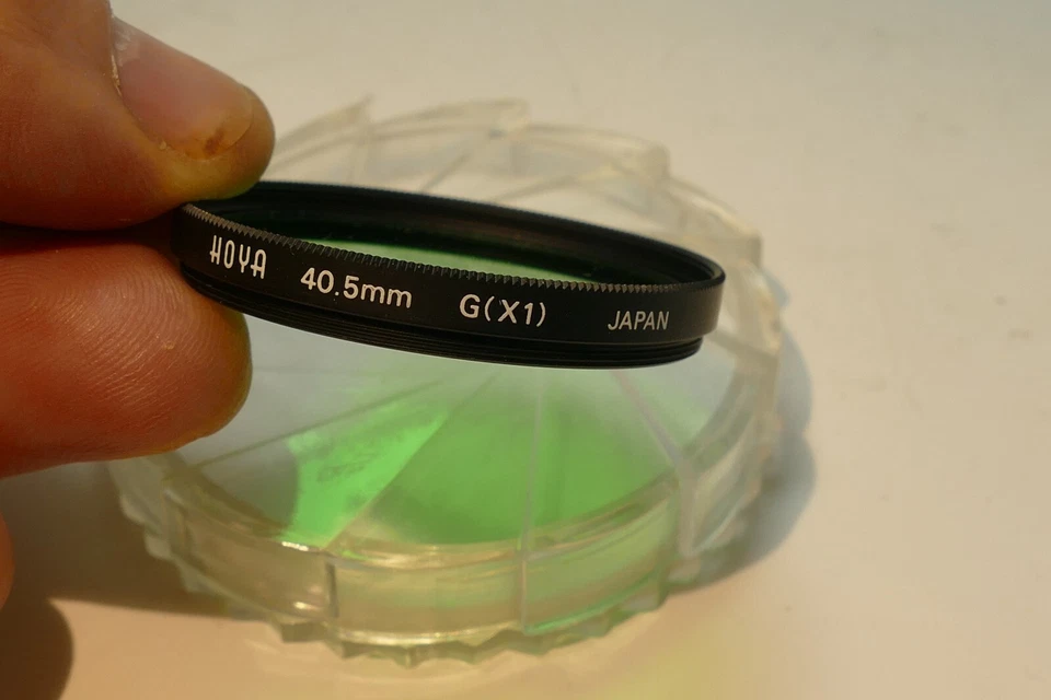 HOYA G (X1) Green 40.5mm Filter made in Japan - Image 2 of 4