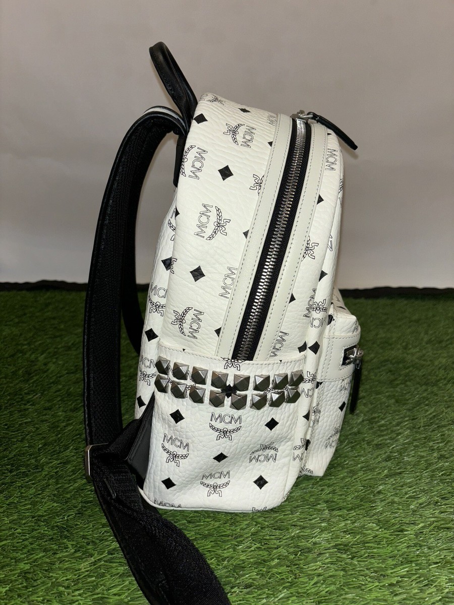 mcm backpack small used once, no wear or tear looks brand new