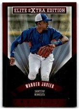 2015 PANINI ELITE EXTRA EDITION WANDER JAVIER MINNESOTA TWINS #171