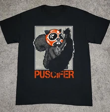 Rare Puscifer Band Collection Short Sleeve Black All Size T-Shirt KK136