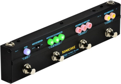 Guitar Multi Effect Pedal Overdrive Compressor Delay Reverb Guitar Pedal Twiggy 