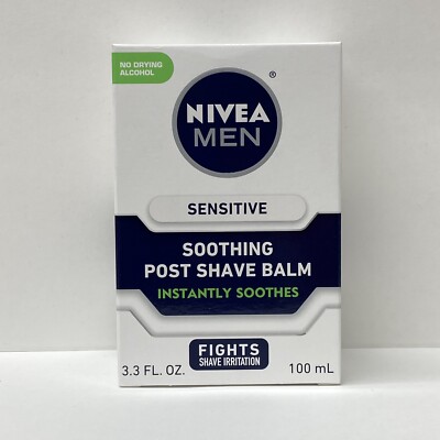 NEW Nivea Men Sensitive Soothing Post Shave Balm Instantly Soothing - 3.3 oz.