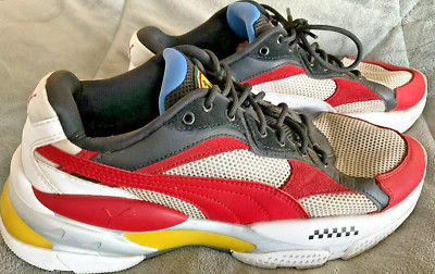 PUMA Multi-Color Scuderia Ferrari Cell Epsilon White Size US 9  UK 8 EU 42