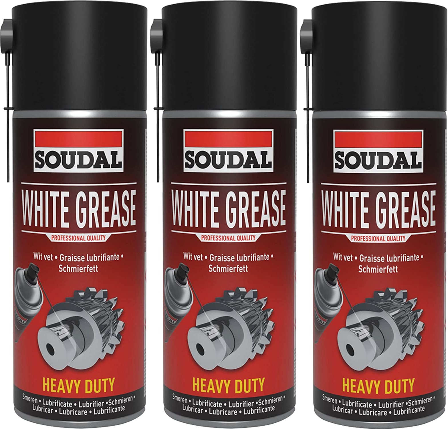 Soudal Grease Spray White 400 ml - Image 2